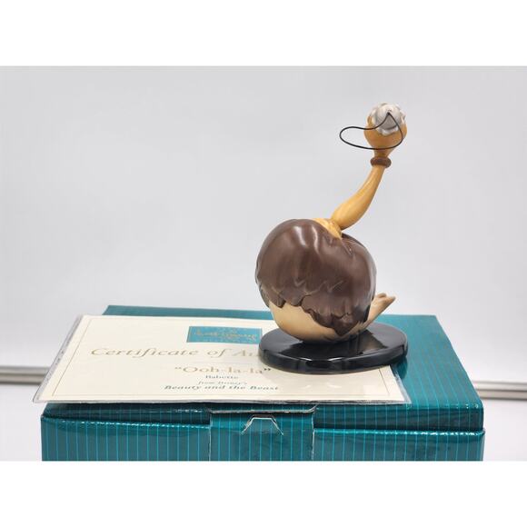 WDCC Babette from Beauty and the Beast Figurine Ooh-la-la Disney Box COA Retired - Picture 8 of 14